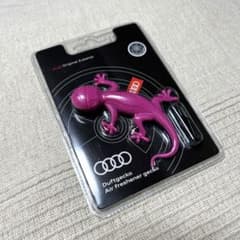 【新品未開封】Audi 純正 ゲッコー 車用芳香剤 ピンク アウディのサムネイル