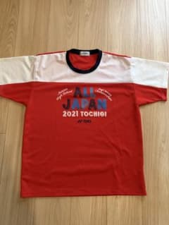 YONEX ALL JAPAN 赤Tシャツ 【栃木全中2021記念】のサムネイル