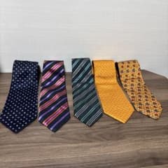 ネクタイ5点セットBVLGARI, Ferragamo, Zegna