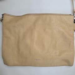 COACH ショルダーバッグ ベージュ レザーのサムネイル