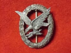 ＢＷドイツ軍/連邦軍＊１９５７年制定＊空軍＊通信射撃手章（実物） BWドイツ軍/連邦軍＊1957年制定＊空軍＊通信射撃手章（実物