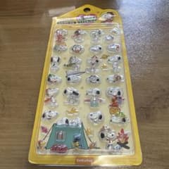 韓国限定　スヌーピー キャンディステッカーPEANUTS 立体シール