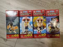 ワンピース ワールドコレクタブルフィギュア HISTORY OF ACE 4種