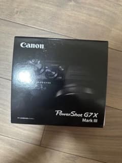 新品未使用 Canon PowerShot G7X Mark III ブラックのサムネイル