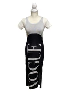 VOGUEニットワンピ【ブラック】のサムネイル