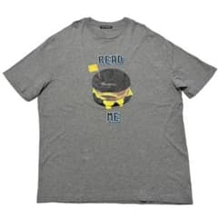 Acne Studios READ ME ハンバーガーTシャツ S/M グレー - メルカリ