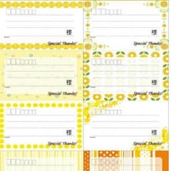 “春夏用”新柄追加❤宛名シール40件☆差出人印字無料❗のサムネイル