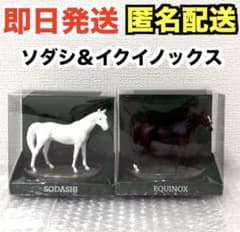 新品・未開封】ソダシ＆イクイノックス ホースフィギュア JRA