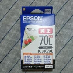 EPSON ICBK70L  ブラックのサムネイル