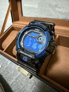 最終値下げ！CASIO G-SHOCK G-8900 ブラック/ブルーのサムネイル