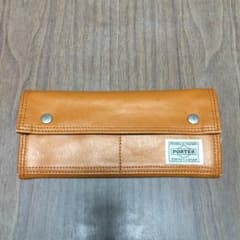 POTER ２つ折り長財布 キャメルのサムネイル
