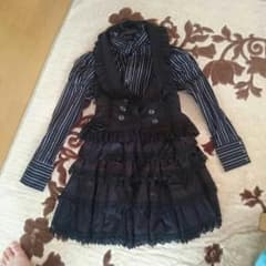 【値下げしました】ゴスロリ服  1式セットのサムネイル