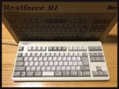 東プレ リアルフォース Realforce 91【キーキャップ洗浄済】のサムネイル