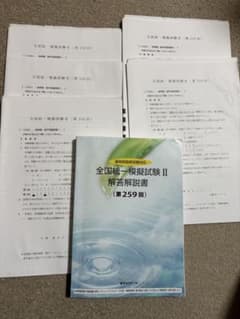 全国統一模擬試験 II 解答解説書 第259回 全国統一模擬試験 II 解答解説書 第259回 問題 - メルカリ