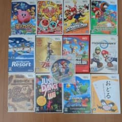 Wii ソフト 13本セット まとめ売りのサムネイル