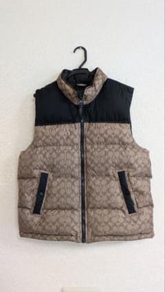 COACH ダウンベスト サイズXL - メルカリ