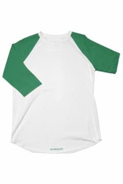 服*物様 GIVENCHY ホワイト/グリーン 七分袖カットソーのサムネイル