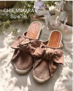 256⑧ CHIEMIHARA リボンエスパドリーユ Size36のサムネイル