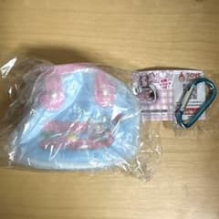 メゾピアノコレクションミニエナメルバッグマスコット　D ブルー×ピンクのサムネイル