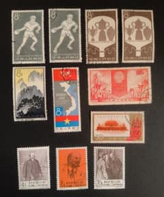 中国切手使用済2セットとばら - メルカリ