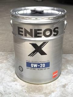エネオス ENEOS X 0W-20 20L缶 エンジンオイル 新品未使用 - メルカリ