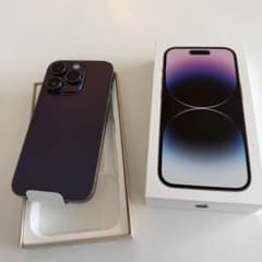 Apple iPhone 14 Pro 本体 ディープパープル