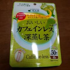 おいしいカフェインレス深蒸し茶　40gのサムネイル