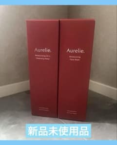 新品】オレリーAurelie 保湿洗顔料とクレンジングウォーターセット