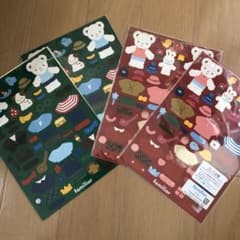 ファミリア お着替えシールセット4組のサムネイル