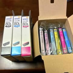 EPSON ICBK80L ICC80L ICM80Lのサムネイル