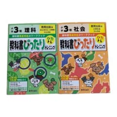 教科書ぴったりトレーニング 3年生 2022年度版 ２冊セットのサムネイル