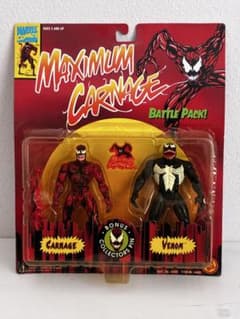 1994年 未開封 トイビズ マキシマムカーネイジ ヴェノム 2パック 1994年 未開封 トイビズ マキシマムカーネイジ ヴェノム 2パック