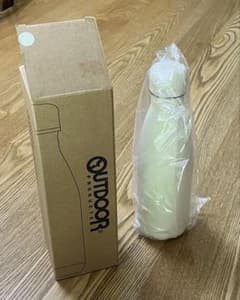 OUTDOOR ステンレス水筒 ホワイトのサムネイル