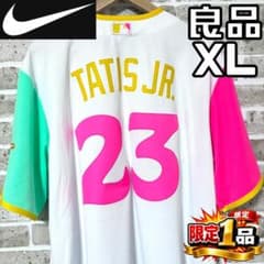 【フォロー割】良品 ナイキ MLB パドレス タティスJr. ユニフォーム XL フォロー割】良品 ナイキ MLB パドレス タティスJr. ユニフォーム XL