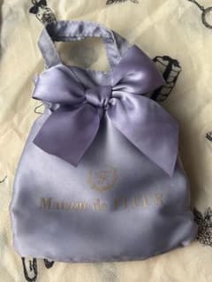 Maison de FLEUR リボン付きエコバッグのサムネイル