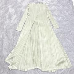 希少❤︎プリーツプリーズ イッセイミヤケ ロングカーディガン マキシ丈 ミント3 希少❤︎プリーツプリーズ イッセイミヤケ ロングカーディガン マキシ