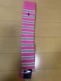 RALPH LAUREN ボーダー ソックス ピンク 22-24cmのサムネイル