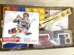 ボーネルンド　クアドリラ　サウンドレールセット　木製　おもちゃ　玩具　中古のサムネイル