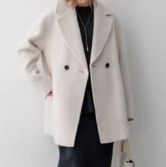 24AW 23区【Oggi1月号掲載】ループカットシャギー コート - メルカリ