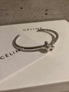 GWセール‼︎CÉLINE シルバー EXTRA THIN BRACELET - メルカリ