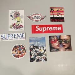 追跡可能] 8枚セット Supreme ステッカー セット ボックスロゴ 付き
