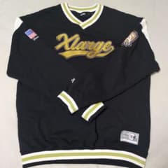 Xlarge 刺繍ロゴ Vネック トレーナーのサムネイル
