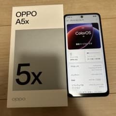 OPPO A5x ブルー 128GBのサムネイル