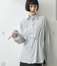 定価1.2万　新品未使用　Adamet RopeFEMME 2WAYリボンシャツのサムネイル