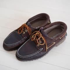 Timberland 3eyeデッキシューズ　モカシン／長谷川昭雄／POPEYE Timberland 3eyeデッキシューズ モカシン／長谷川昭雄／POPEYE - メルカリ