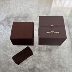 COCOSHNIK ダイヤ8石 キューブモチーフブレスレット k10 - メルカリ