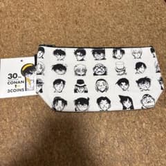 名探偵コナン スリーコインズ buggy柄マチ付きポーチ