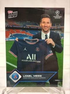 topps now リオネル・メッシ Messi トップスナウ 16 topps now リオネル・メッシ PSG soccer messi - メルカリ