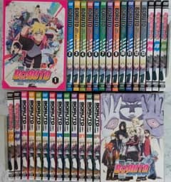 DVD BORUTO 볼트 1~29권, 극장판 총 30권