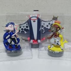 【匿名配送】amiibo フウカ/マンタロー/ウツホ すりみ連合のサムネイル